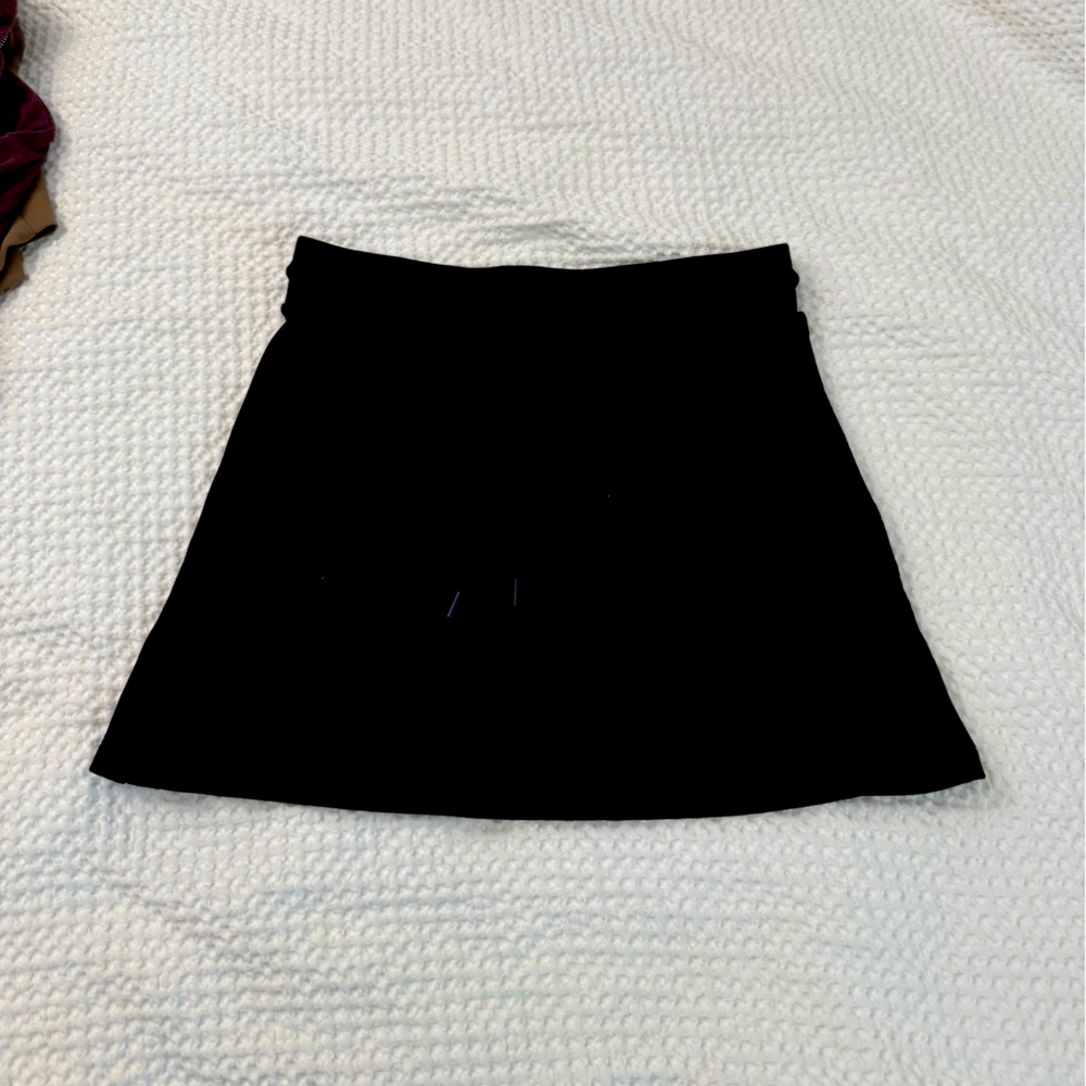 Sunday best waffle mini skirt